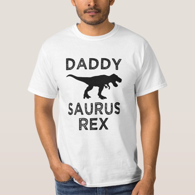 T-shirt Chemise du dinosaure des hommes drôles de Saurus (Devant)
