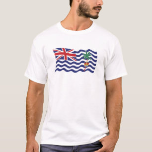 T-shirt Chemise du drapeau de l'océan Indien britannique