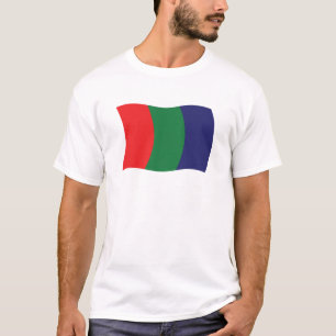 T-shirt Chemise du drapeau de Mars