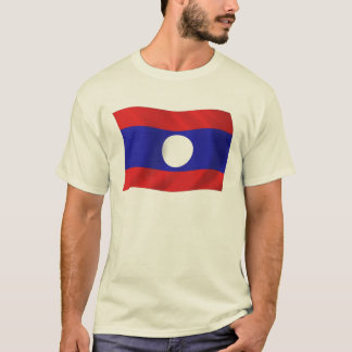 T-shirt Chemise du drapeau du Laos