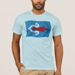 T-shirt Chemise du drapeau du peuple Aïnou