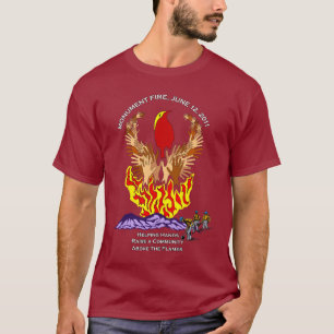 T-shirt Chemise du feu de monument