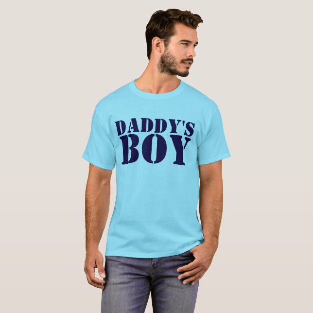 T-shirt Chemise du garçon du papa (Devant entier)