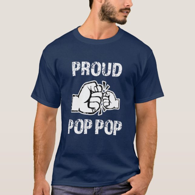 T-shirt Chemise du grand-papa des hommes drôles de (Devant)