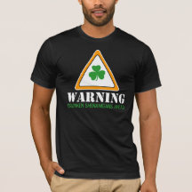 Chemise du jour de St Patrick ivre de malice