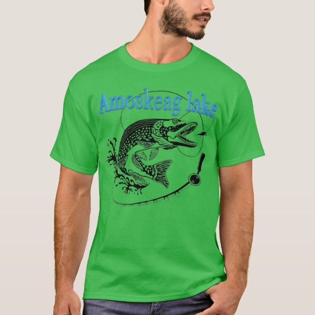 T-shirt Chemise du lac d'Amoskeag (Devant)