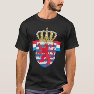 T-shirt Chemise du Lion national luxembourgeois Emblem et