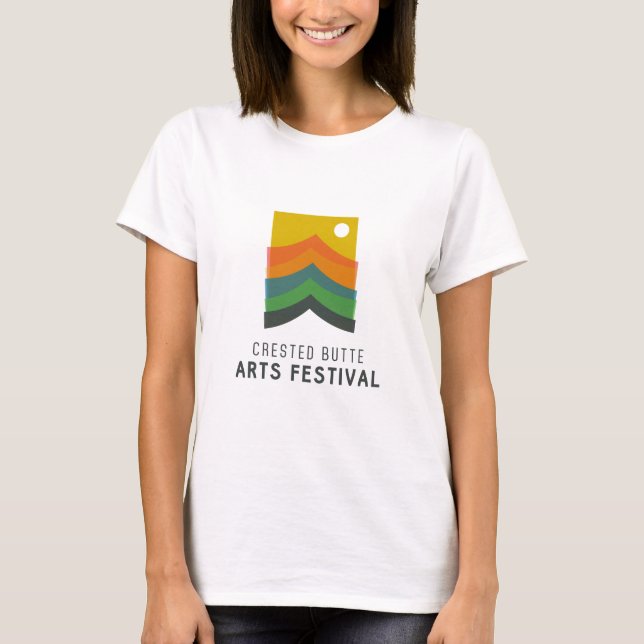 T-shirt Chemise du logo des femmes de CBAF (Devant)
