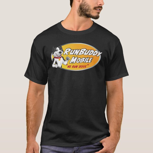 T-shirt Chemise du logo RunBuddy Mobile (Devant)