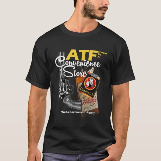 T-shirt Chemise du magasin de commodité ATF (Devant)