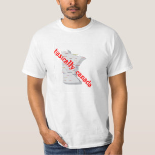 T-shirt chemise du Minnesota Canada