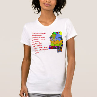 T-shirt Chemise du Mississippi - coutume avec l'élection