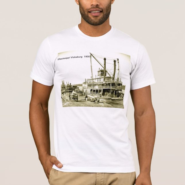T-shirt Chemise du Mississippi Vicksburg (Devant)