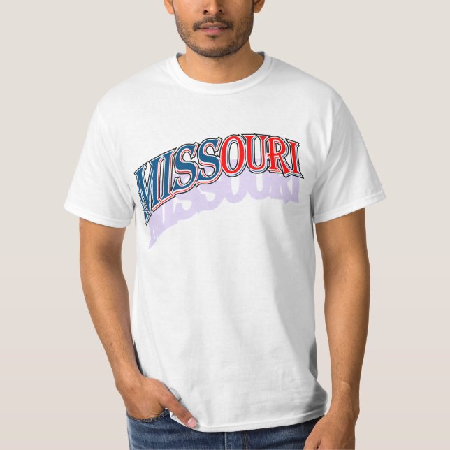 T-shirt Chemise du Missouri RWBcaps (Devant)