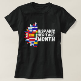 T-shirt Chemise du Mois du Patrimoine Hispanique National,