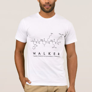T-shirt Chemise du nom du peptide Walker
