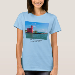 T-shirt Chemise du phare de Holland Harbor