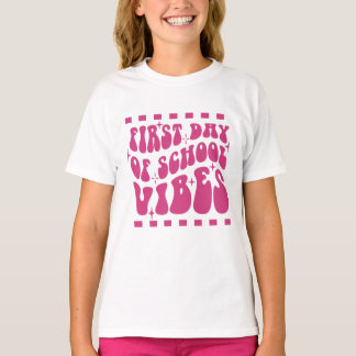 T-shirt Chemise du premier jour pour les filles