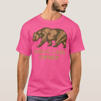 T-shirt Chemise du propriétaire de terrain public - Chasse