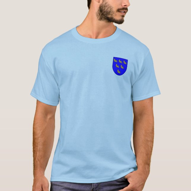 T-shirt Chemise du Sussex (Devant)