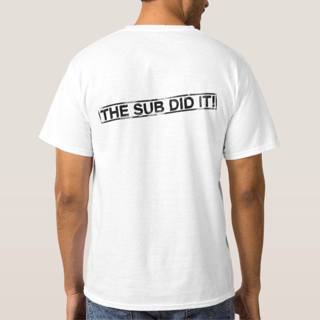 T-shirt Chemise du transporteur de courrier Hilarious (Dos)