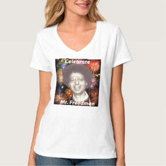 T-shirt Chemise du V-cou de Hane