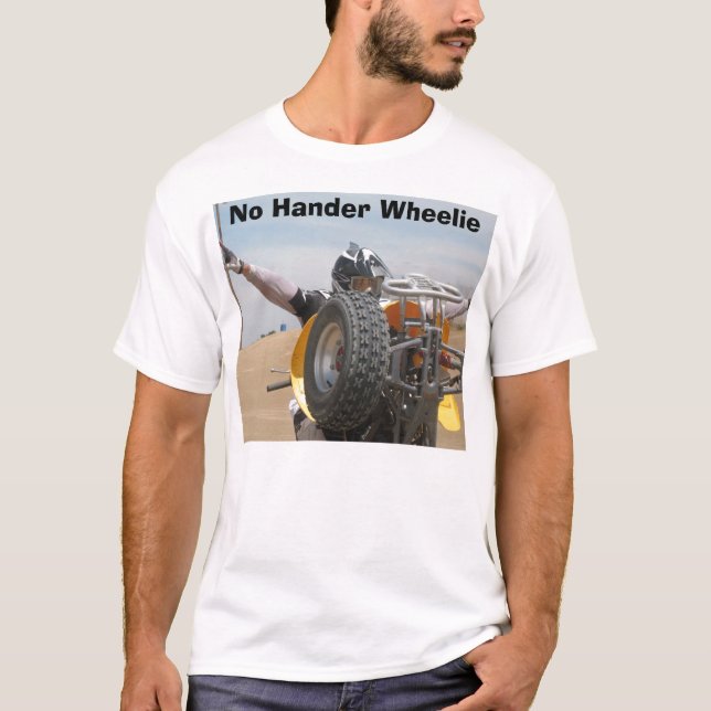 T-shirt Chemise du Wheelie de la fourmi (Devant)