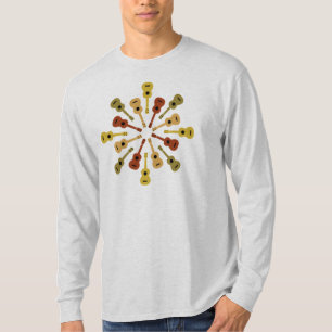 T-shirt Chemise d'ukulélé - choisissez le style et la