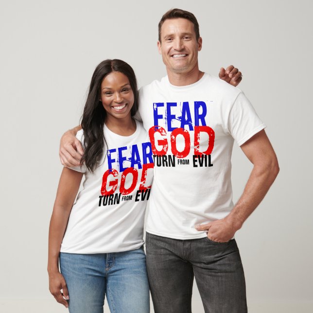 T-shirt Chemise d'un DIEU de CRAINTE (Unisexe)