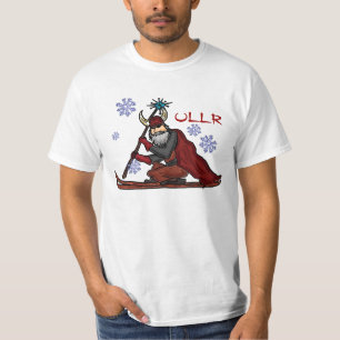T-shirt Chemise d'un dieu de neige d'Ullr