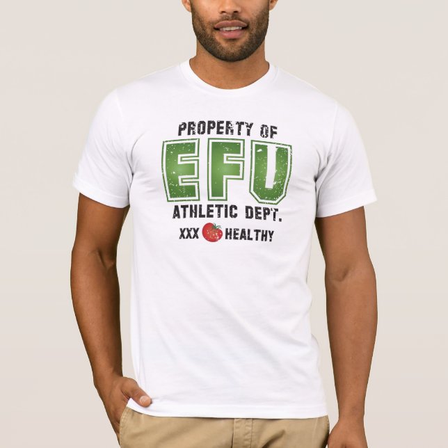 T-shirt Chemise d'université de prix de la terre (Devant)