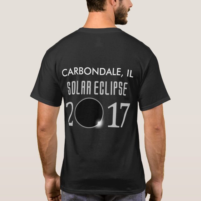 T-shirt Chemise Eclipse Solaire Personnalisée (Dos)