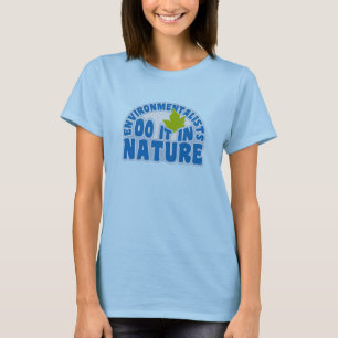 T-shirt Chemise écologiste - choisir style et couleur