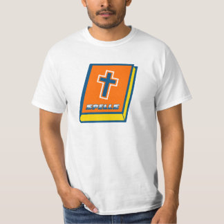 T-shirt Chemise effrayante de livre de Jésus
