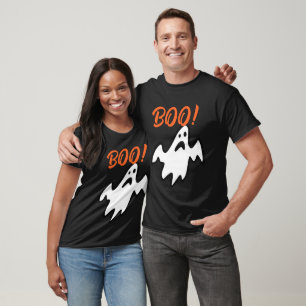 T-shirt Chemise éffrayante Halloween Ghost - Costume Boo T