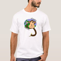 Chemise effrontée de singe