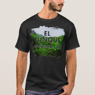 T-shirt Chemise el yunque Porto Rico US Forêt nationale de