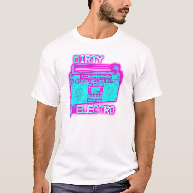 T-shirt Chemise électrique (Devant)
