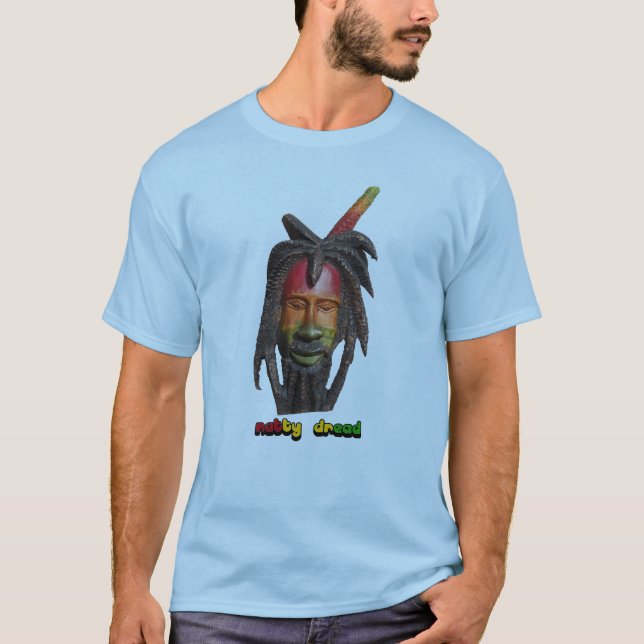 T-shirt Chemise élégante de Rastafari de crainte (Devant)