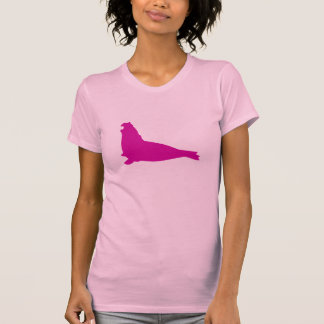 T-shirt Chemise éléphante Fuschia