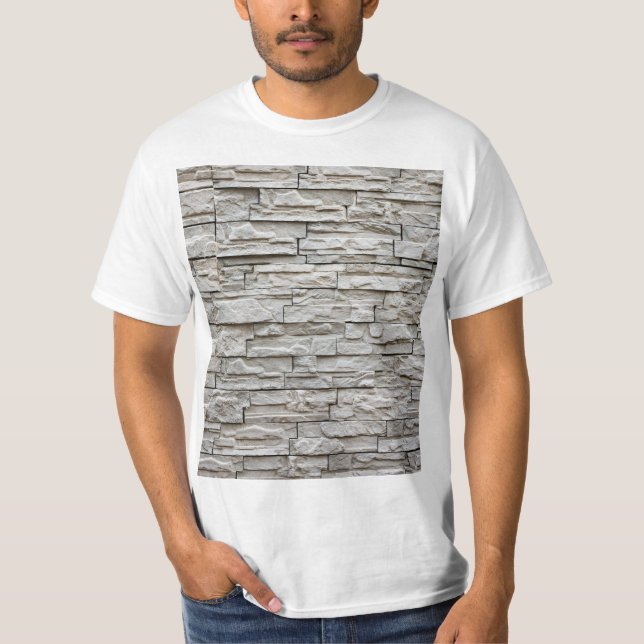 T-shirt Chemise en brique (Devant)