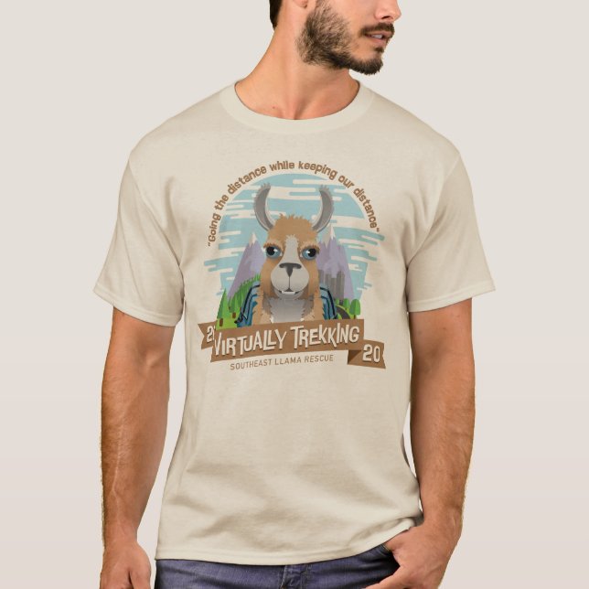 T-shirt Chemise en bronze pour hommes de Virtual Trek (Devant)
