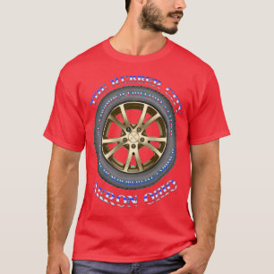 T-shirt Chemise en caoutchouc de ville d'Akron.