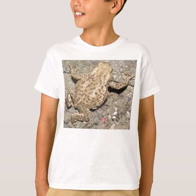 T-shirt Chemise en crapaud pour enfant mignonne (Devant)