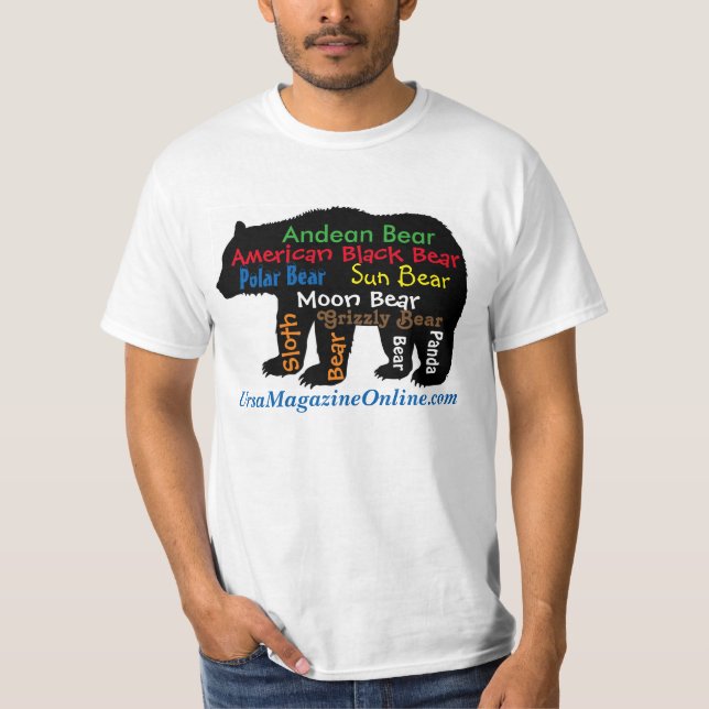 T-shirt Chemise en ligne #2 de magazine d'Ursa (Devant)