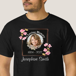 T-shirt Chemise En Mémoire Amoureuse Avec Modèle photo