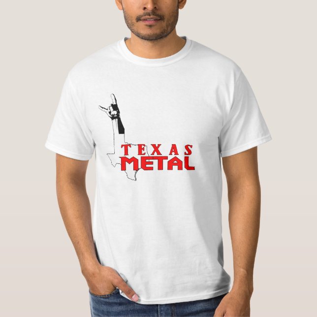 T-SHIRT CHEMISE EN MÉTAL DU TEXAS (Devant)