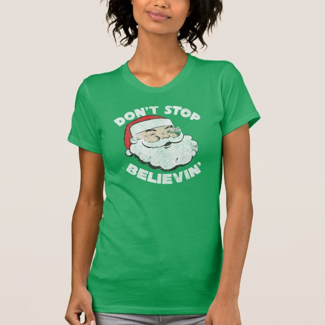 T-shirt Chemise en toile père Noël Bella (Devant)
