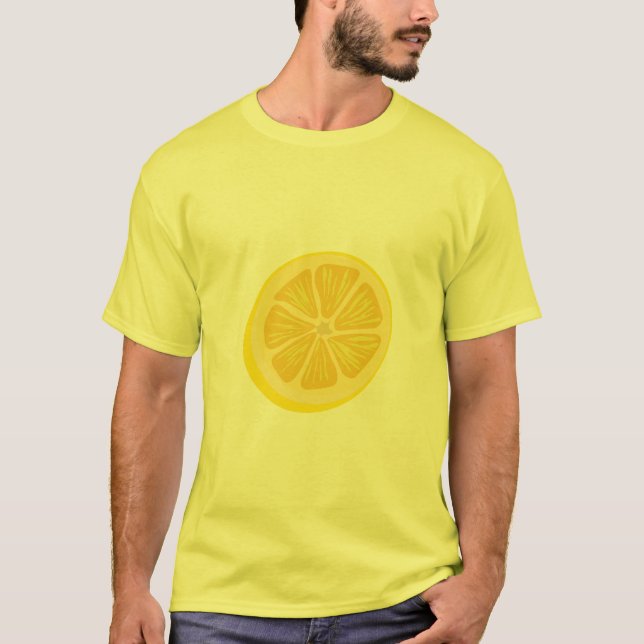 T-shirt Chemise en tranche de citron (Devant)
