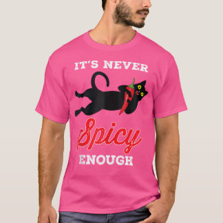 T-shirt Chemise épicée mexicaine Chili chaud Rouge Poivre